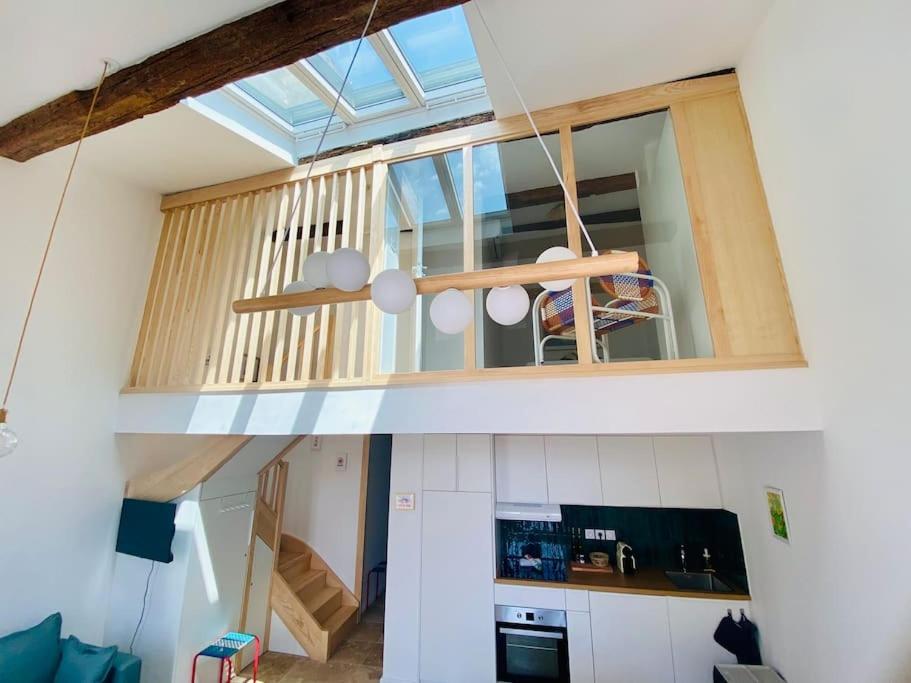 "Le Refuge" Duplex Quartier Haut, Climatise Sete Bagian luar foto